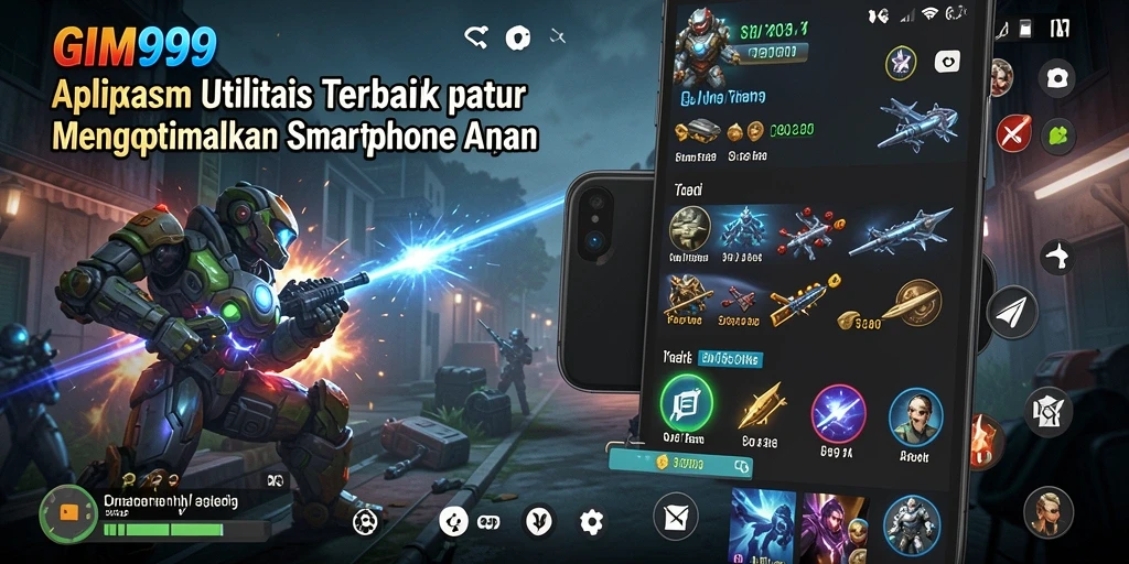 Tampilan antarmuka GIM999 yang modern dan bersih.