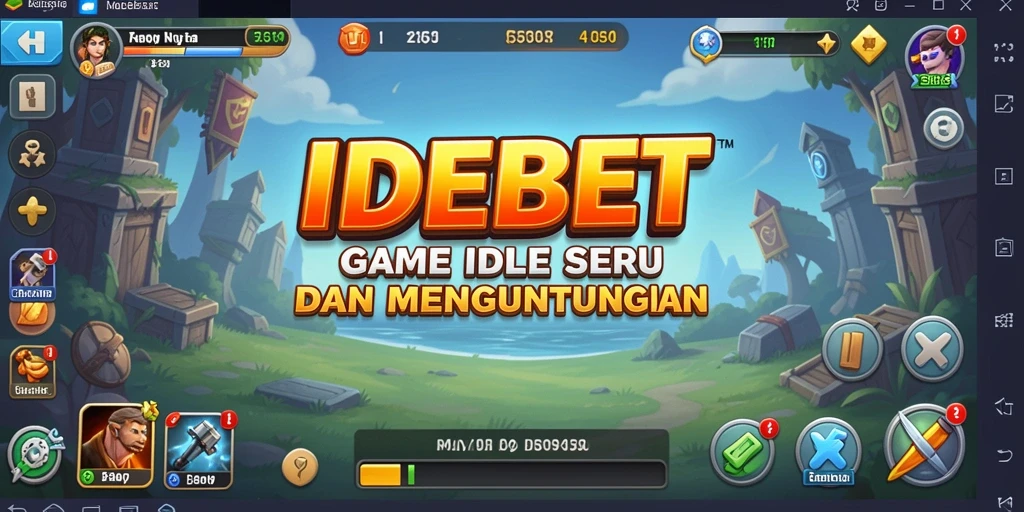 Tangkapan layar gameplay IDEBET menampilkan suasana santai dan strategi menarik.