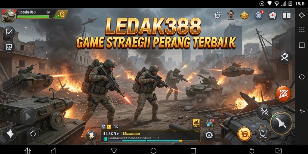 Tampilan gameplay seru dalam LEDAK388 dengan strategi kompleks.