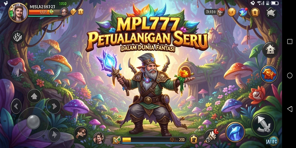 Gameplay MPL777 yang menampilkan petualangan epik di dunia fantasi.